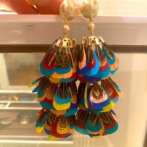 Kendra Scott Feather Earrings